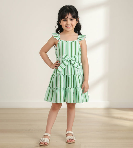 Baby Girl Minty Sunshine Summer Dress - #153