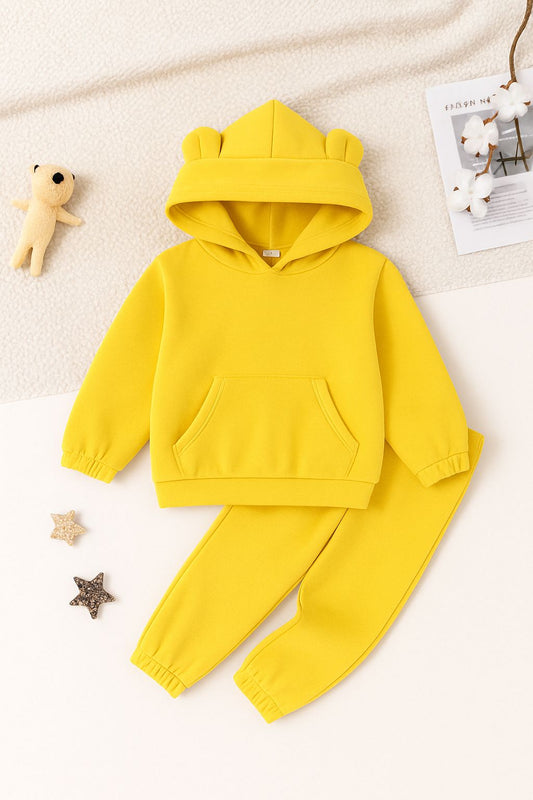 Baby/boy winter new style yellow tracksuit - W2025-008