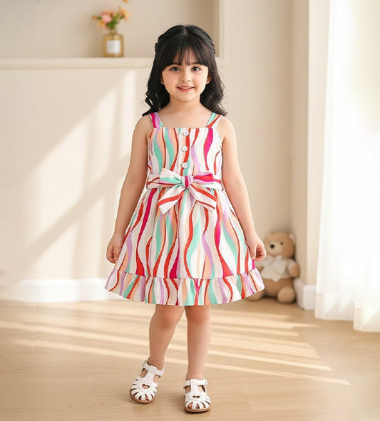 Baby Girl Little Sunshine Stripe Dress - #149