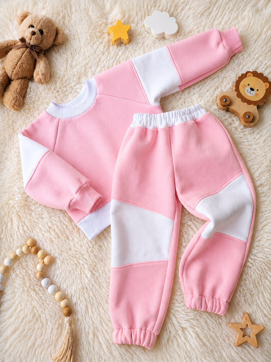 Baby Boy Comfy Active Winter Set - Pink