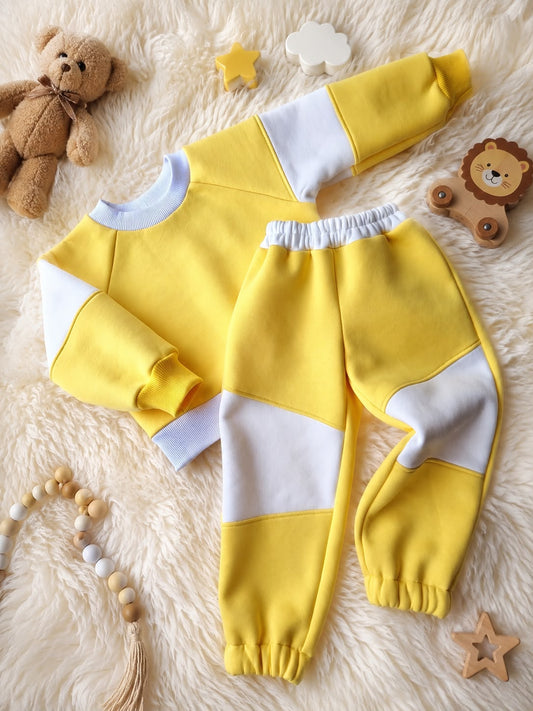 Baby Boy Comfy Active Winter Set - Yellow