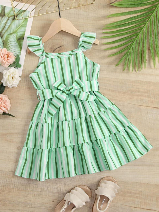 Baby Girl Minty Sunshine Summer Dress - #153