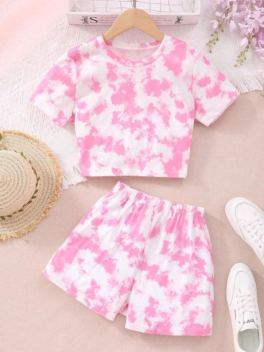 Baby Girl Pink Cloud Lounge Set