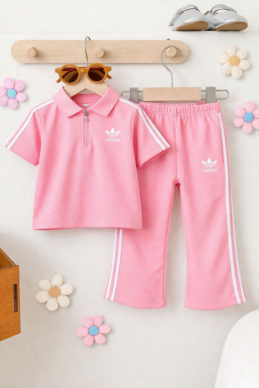 Baby Girl Active Wear Set - Pink